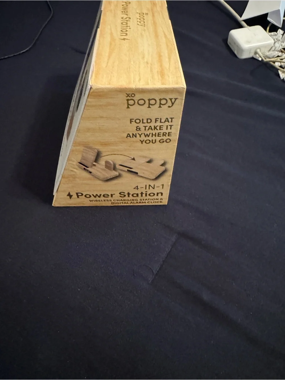 XO Poppy 4-in-1 Wireless Charging Station & Digital Alarm Clock